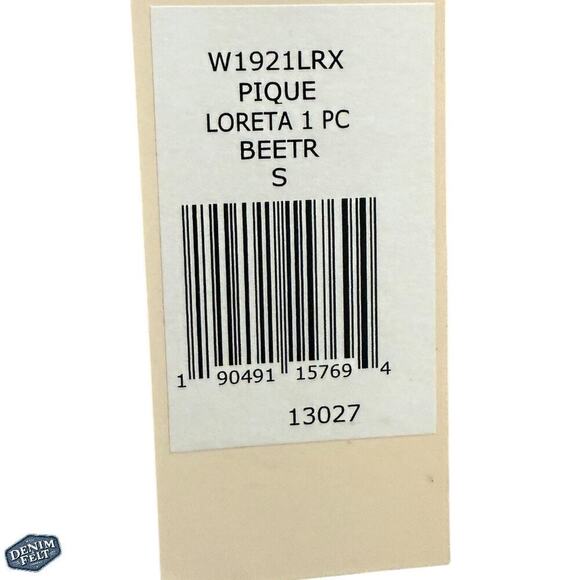 Eberjey Loreta One-Piece Textured Ruffled Swimsuit – Beetroot Pink ~ NEW/NWT!! - Picture 12 of 15